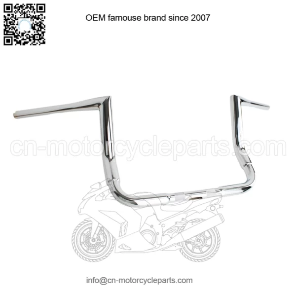 Buck-50 Handlebar 10" Chrome 300610