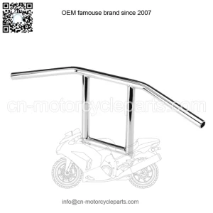 1" Handlebars Slotted Chrome 6006-1056