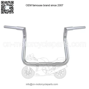 1-1/4" Twin Peak Challenger Handlebar 10" Chrome LA-7368-10