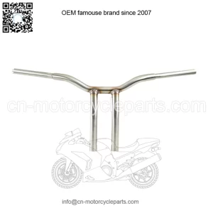 Welded Bent-Riser Handlebar 12" LA-7338-12SS