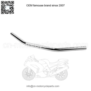 1in. Handlebar Drag Bar - 27 Degree Bend - Chrome 650-08411