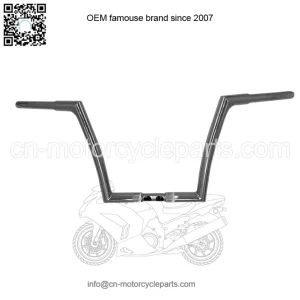 Inc. 1-1/4" EZ Install Flat Top Handlebar 12" Chrome 706012