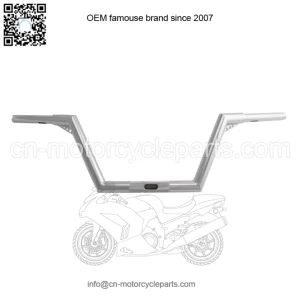 1 1/4" V-Line Handlebars 2+ Chrome TM-2020CH