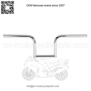 1" Handlebars Slotted Chrome 6003-1056