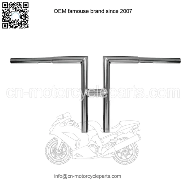 1 1/4in. Miter-T Handlebar Chrome LA-7386-12