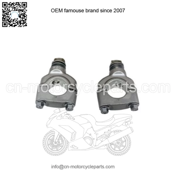 YAMAHA YFZ450R YFZ450X YFZ450 06-24 HANDLEBAR BAR MOUNTS CLAMPS FAT BARS 1 1/8" - Image 2