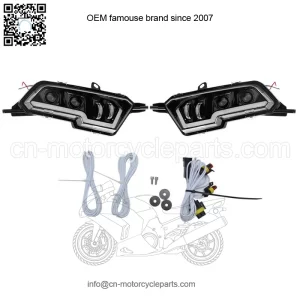Front led lights with halo Sportsman 570 1000 2415094 2415095