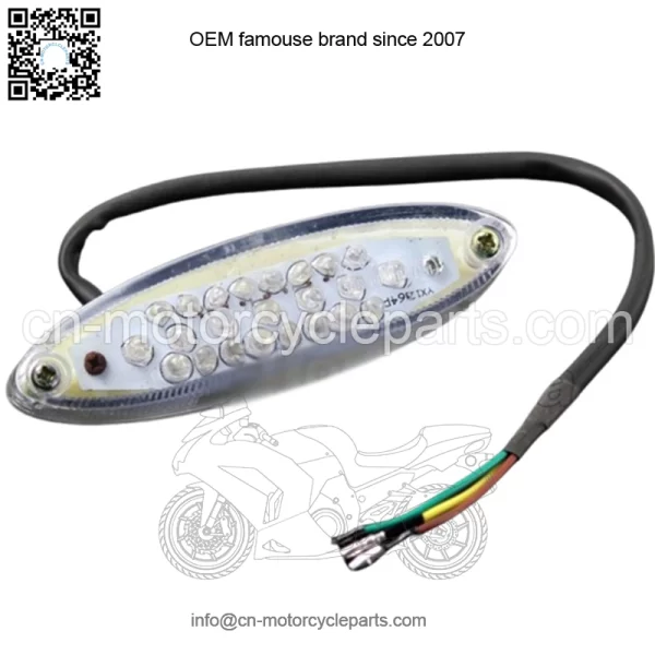 Rear lamp clear color