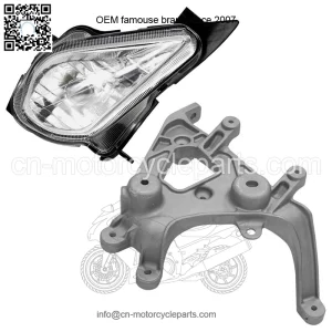Front Fender Right Headlight & Bracket For Yamaha Raptor 700 YFM700 2006-2012