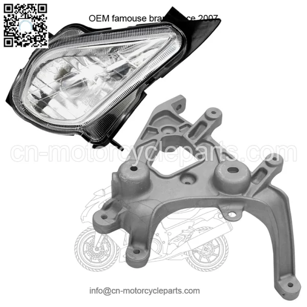 Front Fender Right Headlight & Bracket For Yamaha Raptor 700 YFM700 2006-2012