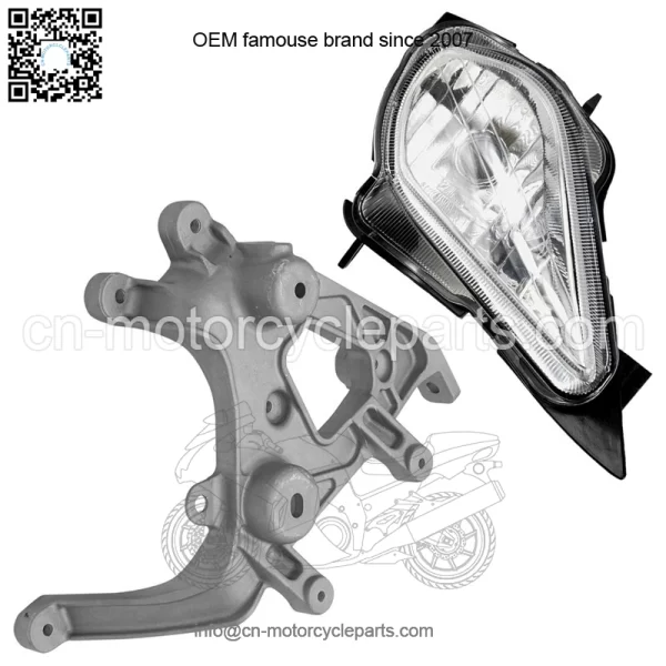 Front Fender Right Headlight & Bracket For Yamaha Raptor 700 YFM700 2006-2012 - Image 5