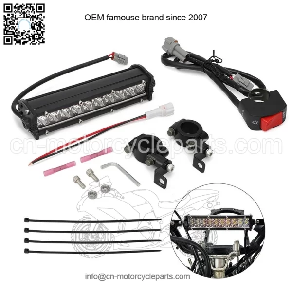 LED Headlight Bar & Switch Kit For HONDA TRX450R 300EX 400EX TRX250X TRX 90X - Image 2
