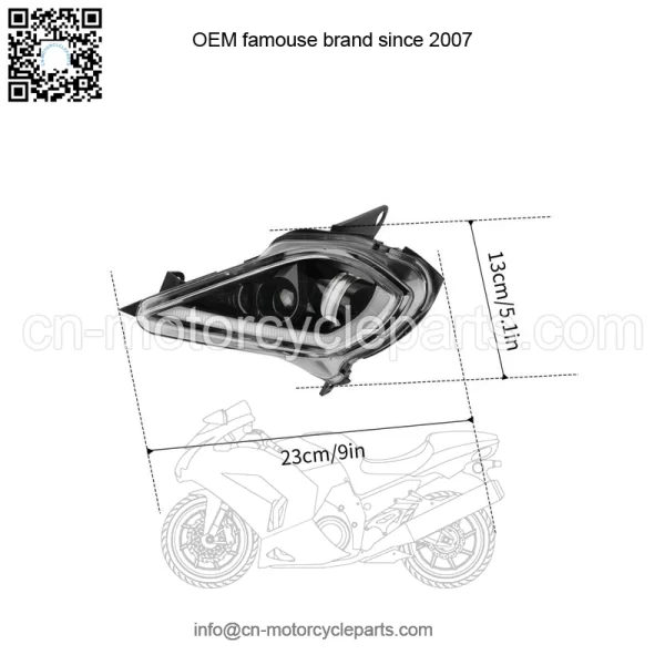 LED Headlight set. 2006-2025 YAMAHA RAPTOR YFZ 450 700R YFM 250 350 700 VERSION2 - Image 2