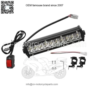 LED Headlight Light Bar + Switch For Yamaha Raptor 700 R 125 250 Banshee Blaster