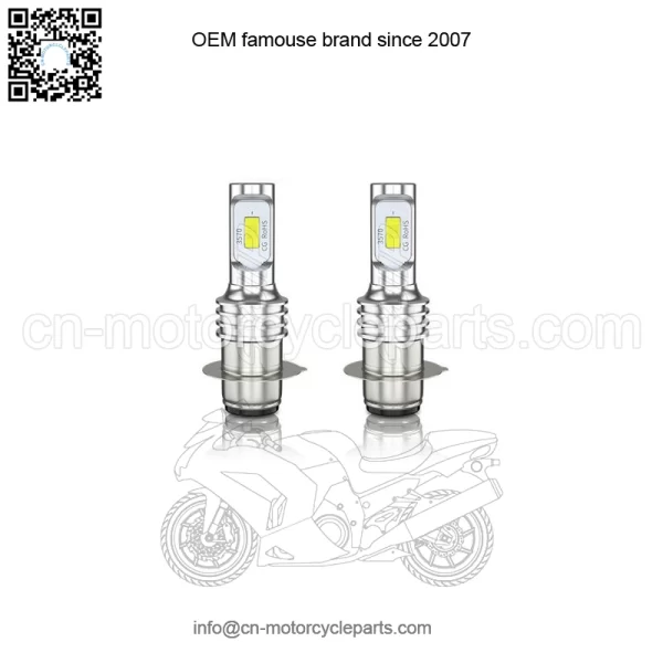 For Yamaha YFZ450 YFZ 450 YFZ450R LED 2004-2019 2020 2021 Headlight Bulb WHITE