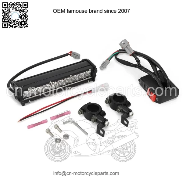 For Yamha Banshee 350 Raptor 700 YFZ450 LED Headlight Bar Lighting Kit Plug&Play - Image 4
