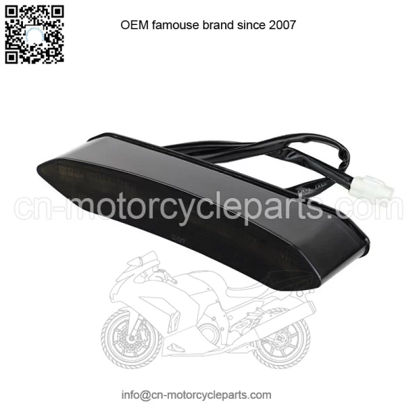 Smoke Lens LED Tail Light Braking Lamp for YAMAHA ATV YFZ450R YFZ 450R 2009-2020