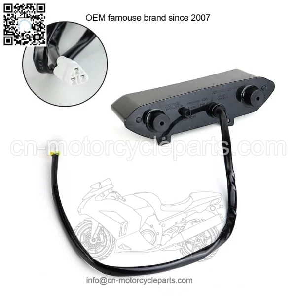 Smoke Lens LED Tail Light Braking Lamp for YAMAHA ATV YFZ450R YFZ 450R 2009-2020 - Image 2