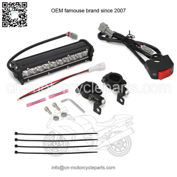 LED Headlight Light Bar&Switch Kit For Yamaha  YFZ50 YFZ450R/X Raptor 700 TRX90X