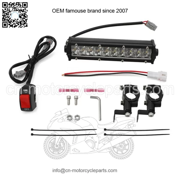 LED Headlight Light Bar&Switch Kit For Yamaha  YFZ50 YFZ450R/X Raptor 700 TRX90X - Image 2
