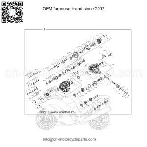 Polaris 2017-2018 Ranger Gearcase Diesel C Rgr 1333727 New OEM