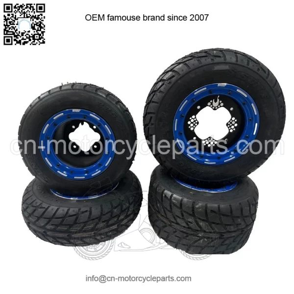G3 Beadlock Wheels Sunf A021 Street Road Tires Yamaha YFZ450 YFZ450R