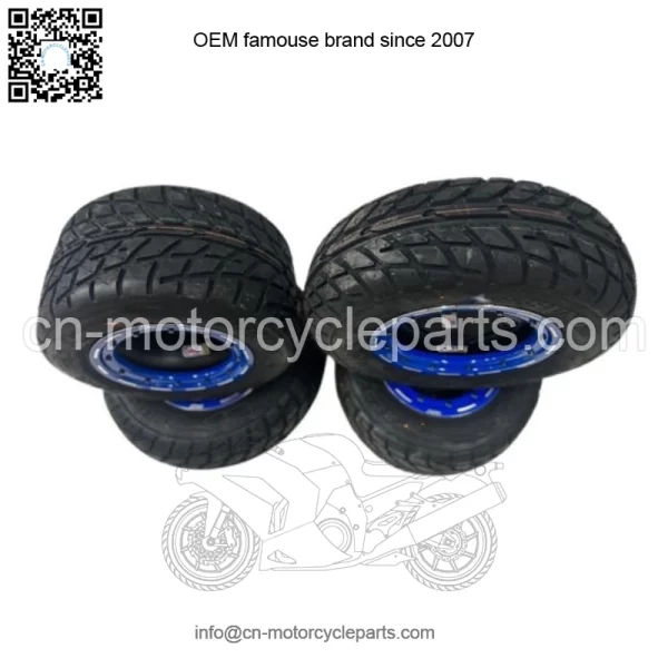 G3 Beadlock Wheels Sunf A021 Street Road Tires Yamaha YFZ450 YFZ450R - Image 3
