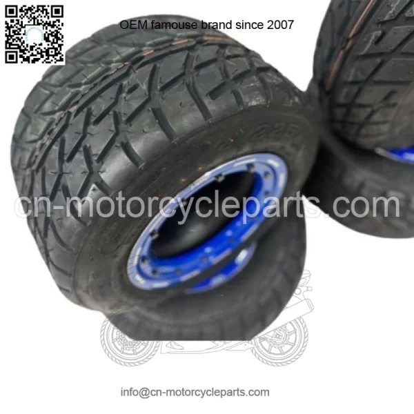 G3 Beadlock Wheels Sunf A021 Street Road Tires Yamaha YFZ450 YFZ450R - Image 4