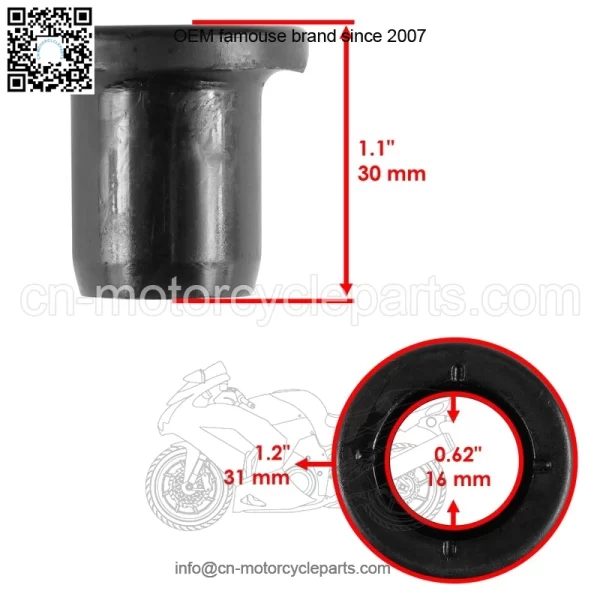 Front A Arm Bushing Kit For Polaris Sportsman XP X2 550 / XP 850 Touring 2010 - Image 3
