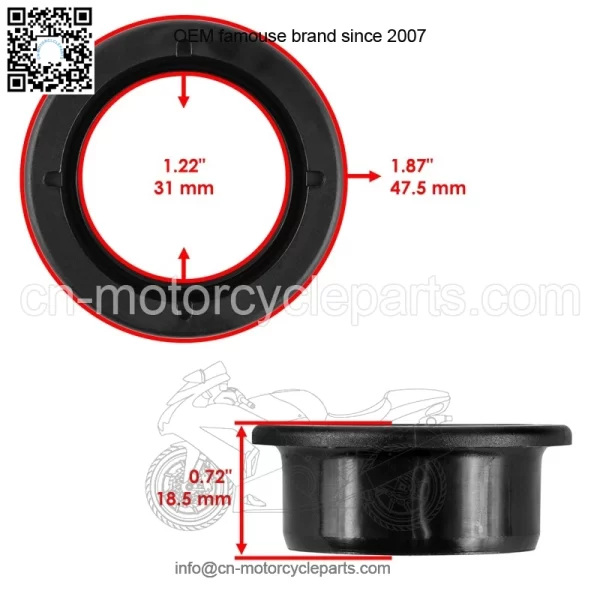 Rear Control Arm & Knuckle Bushing For Polaris Sportsman 570 X2 Touring 18-2023 - Image 2