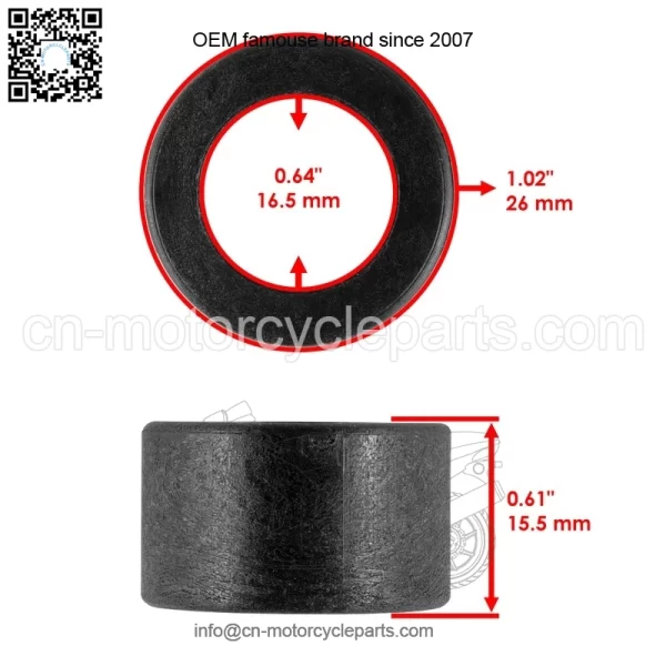 Rear Control Arm & Knuckle Bushing For Polaris Sportsman 570 X2 Touring 18-2023 - Image 3