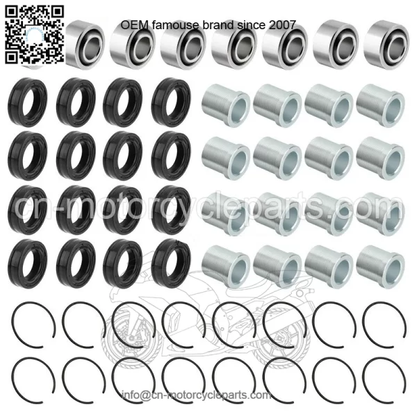 A-Arm Bearing Bushing Kit For Honda TRX250X TRX400EX TRX450R TRX 450ER TRX 700XX - Image 2