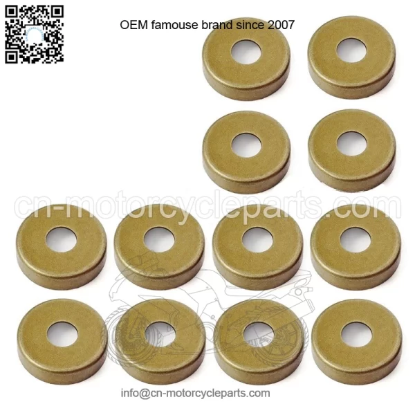 12X Front A Arm Bushing & Seal Caps Kit for Yamaha YFZ450 YFZ450R YFZ450X 04-22 - Image 2