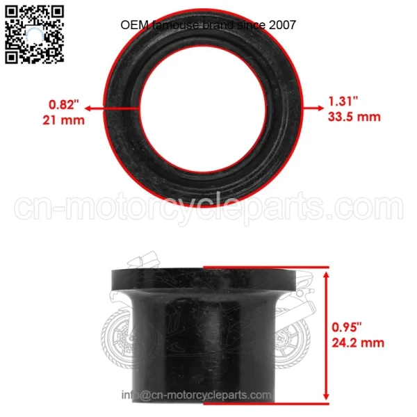 Can-Am Maverick X3 R/RR 4x4 2018-2024 A-Arm Bushing - 706204409 706201659 - Image 2
