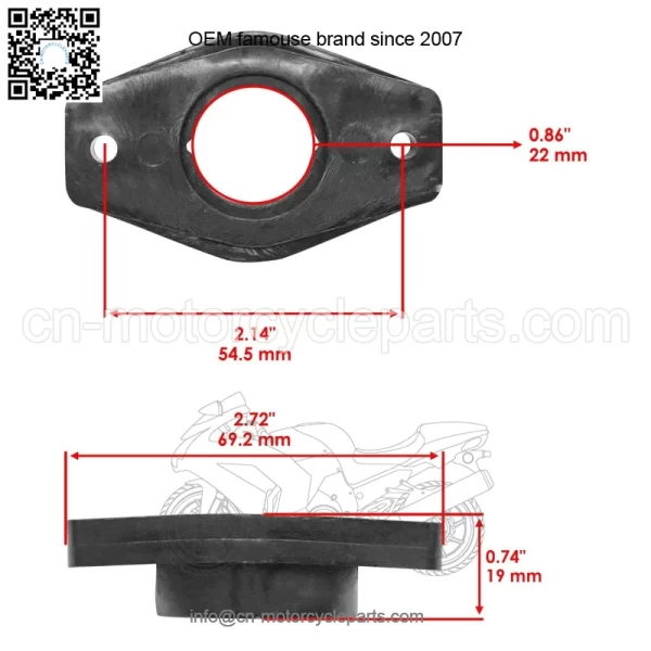 Polaris Scrambler 500 1997-2000 Steering Post Upper/Lower Bushings - Image 4
