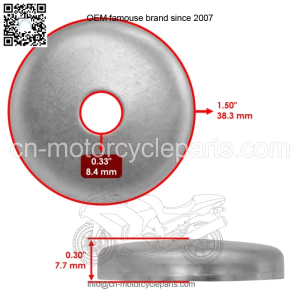 Caster Plug For Dixon Kodiak SE 5223 Van / Kodiak SE 6125 596301001 539115749 - Image 2