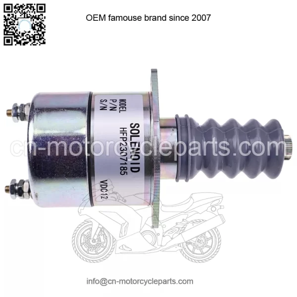 12V Fuel Shutoff Solenoid SA-1637-12 307-0628 For Onan Woodward