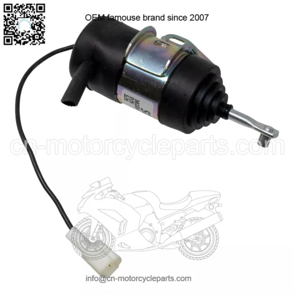 16851-60015 Fuel Shutoff Solenoid Kubota Compatible RTV900 ZD18 ZD21 ZD321 ZD323 - Image 2