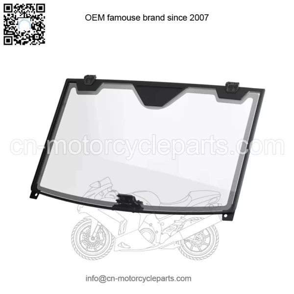 Polaris New OEM Full Clear Glass Windshield, Ranger/CMV, 2889021