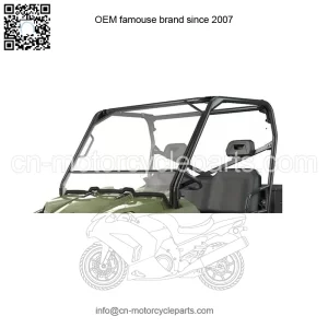 Polaris Ranger 570 CREW (2017-2023) Poly Windshield Kit - 2876958
