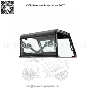OEM Polaris Ranger 900 XP Crew Lock and Ride Pro-fit Glass Rear Panel 2879013