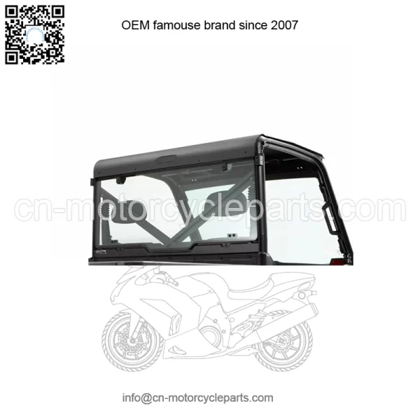 OEM Polaris Ranger 900 XP Crew Lock and Ride Pro-fit Glass Rear Panel 2879013