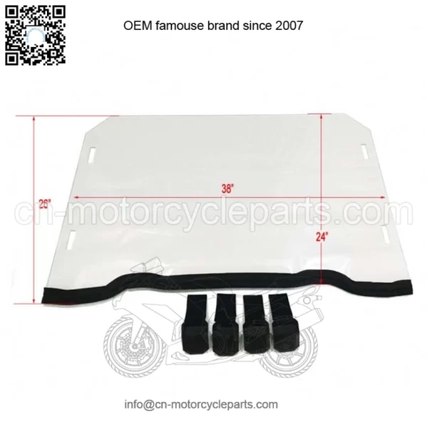 Windshield half size Polaris RZR 900 1000 XP XP4 2014-2018