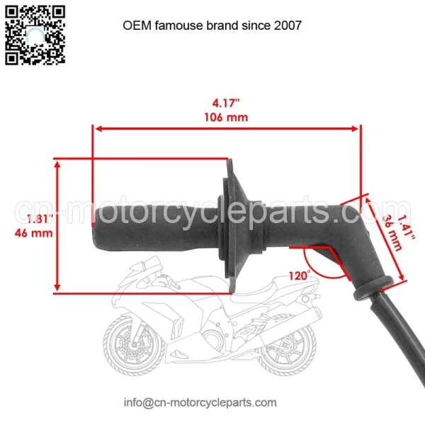 Ignition Coil Cap For Honda Shadow Spirit 1100 VT1100 1988-2007 30753-MM8-770 - Image 2