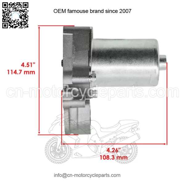 Power Shift Control Motor Honda TRX450ES Foreman 4X4 1998 99 00 01 02 03 2004 (For: Honda) - Image 2