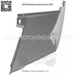 Polaris Off Road Front Fender, Right, Avalanche Gray,  OEM Part 5455235-453, Qty 1