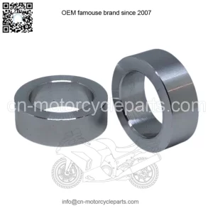 5/8" ID x 3/8" Long Aluminum Motorcycle Wheel Axle / Bolt Spacers -Pair