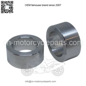 25mm ID x 1/2" Long Aluminum Harley Motorcycle Wheel Axle Spacers- pair