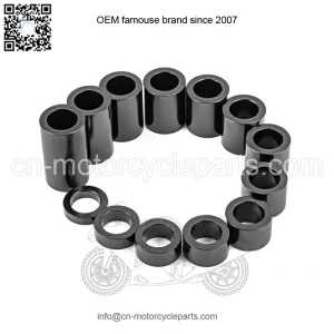 13x Motorcycle Wheel Axle Spacers 3/4" ID 1-1/8" OD Customs For Harley Davidson