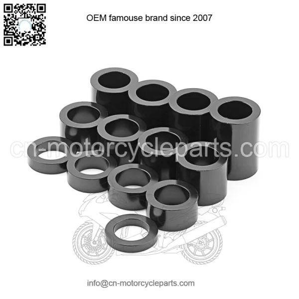 Wheel Axle Spacers Kit I.D. 1" O.D. 1.5" For Harley Heritage Softail Fat Boy Bob - Image 3
